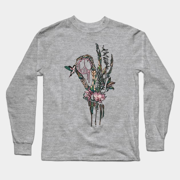 Liberty Long Sleeve T-Shirt by huebucket